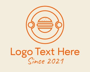 Cafeteria - Fast Food Burger Hamburger logo design