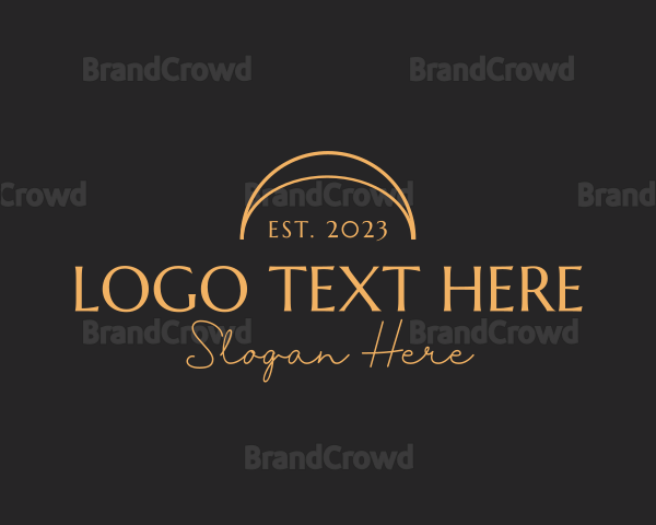 Premium Business Wordmark Logo