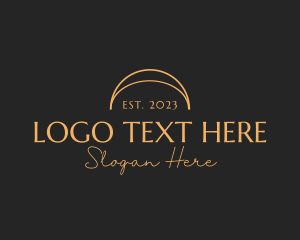 Luxury - Premium Business Wordmark logo design
