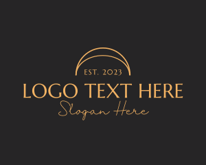 Premium Business Wordmark Logo