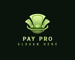 Salary - Money Bill Trade logo design