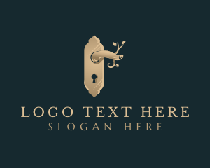 Elegant - Elegant Door Knob logo design