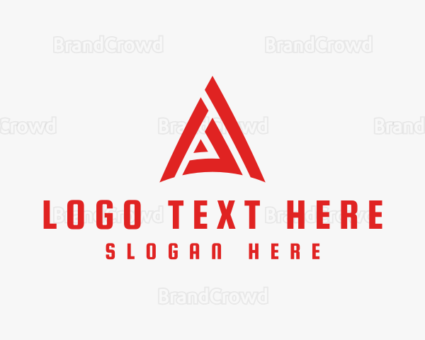 Modern Business Firm Letter A Logo