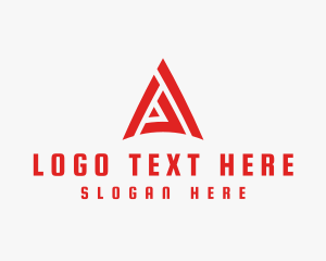 Organization - Modern Business Firm Letter A logo design