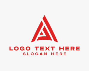 Modern Business Firm Letter A Logo