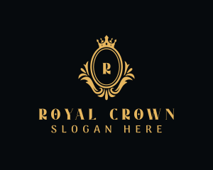 Luxury Crown Monarch logo design
