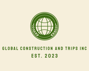 Global Foundation Company logo design