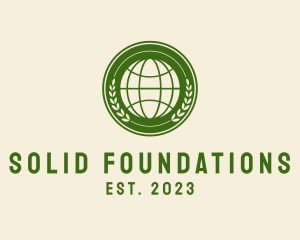Sustainability - Global Foundation Company logo design