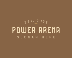 Arena - Masculine Professional Gym logo design