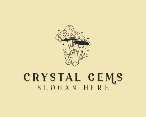 Herbal Shrooms Holistic logo design