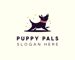 Puppy Dog Animal logo design