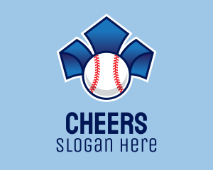 Crown Baseball Sport Logo
