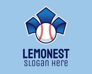 Crown Baseball Sport logo design