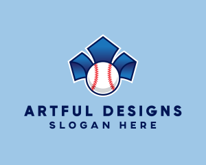 Crown Baseball Slugger logo design