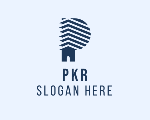 Modern Residential House logo design