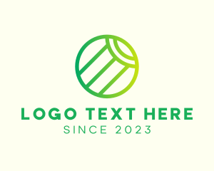 Landscaping - Eco Friendly Letter O logo design