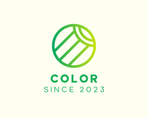 Tropical - Eco Friendly Letter O logo design