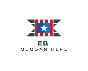 United States - American Star Banner logo design