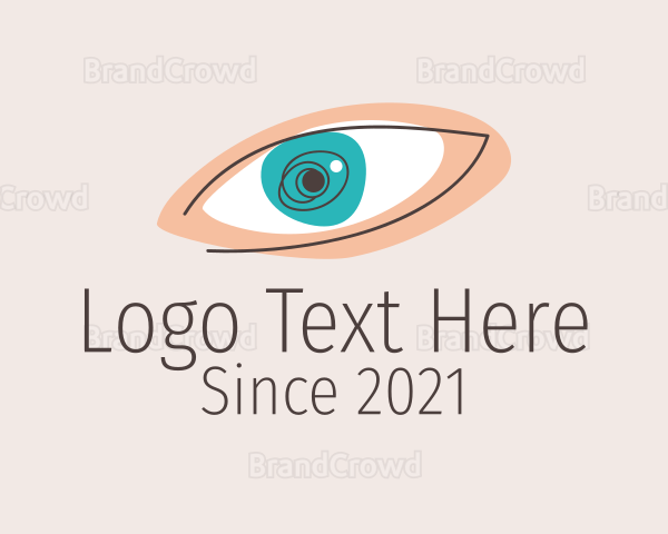 Minimalist Eye Clinic Logo