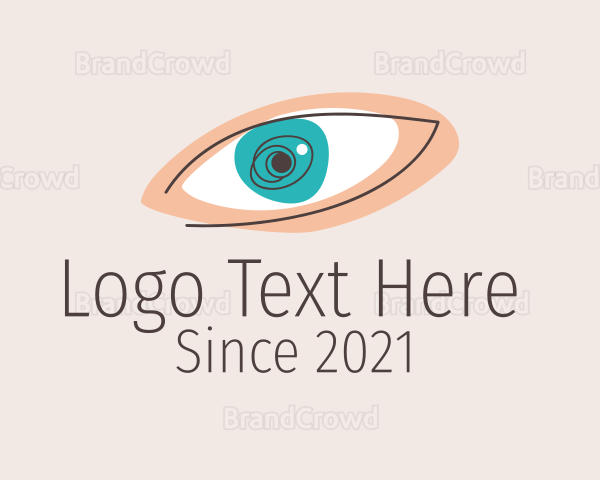 Minimalist Eye Clinic Logo