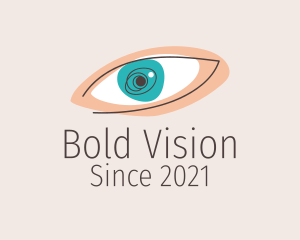 Minimalist Eye Clinic  logo design