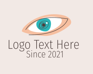 Beauty Shop - Minimalist Eye Clinic logo design