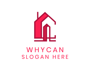 Storage - House Letter CA Monogram logo design