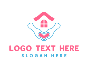Holding - Home Care Foundation logo design