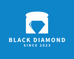 Toast Diamond Jewel logo design