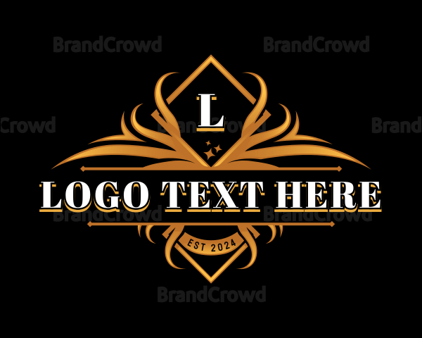 Luxury Ornamental Jewelry Logo