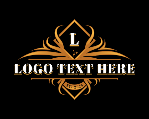 Vip - Luxury Ornamental Jewelry logo design