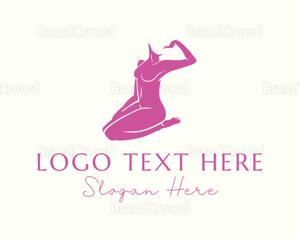 Sexy Woman Body Logo