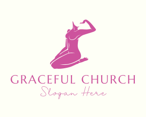 Plastic Surgery - Sexy Woman Body logo design