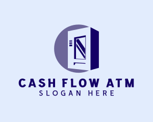 Atm - Vending Machine Dispenser logo design