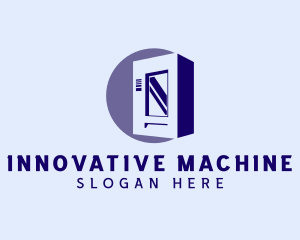 Vending Machine Dispenser logo design