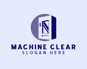 Vending Machine Dispenser logo design