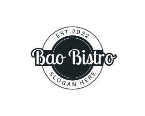 SImple Restaurant Bistro logo design