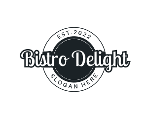 SImple Restaurant Bistro logo design