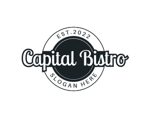 SImple Restaurant Bistro logo design