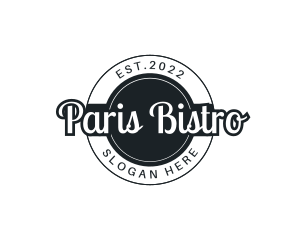 SImple Restaurant Bistro logo design