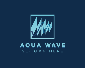 Science Waves Research logo design