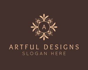 Flower Beauty Stylist Salon logo design