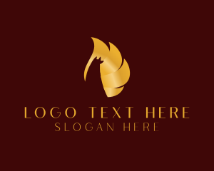 Luxury - Wild Fox Tail logo design