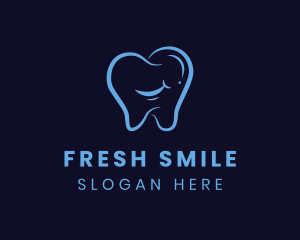 Tooth Smile Dental logo design