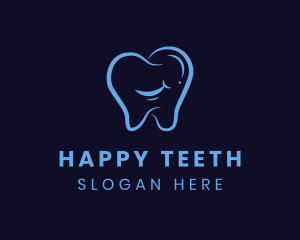 Smile - Tooth Smile Dental logo design