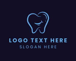 Tooth Smile Dental Logo