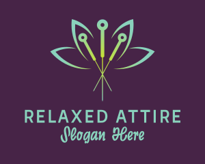 Lotus Acupuncture Relaxation logo design