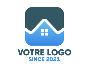 Broker - Square House App logo design