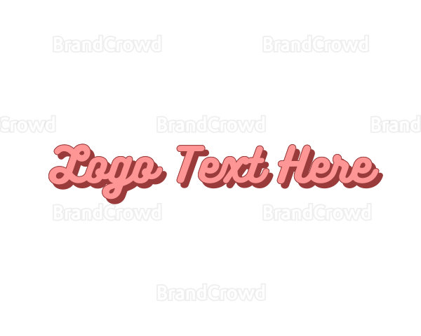 Sweet Bakery Wordmark Logo