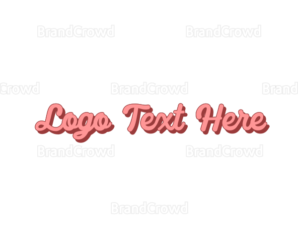 Generic Sweet Cursive Logo